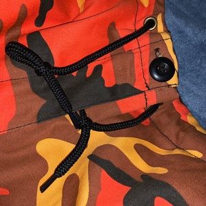Orange Camo pants